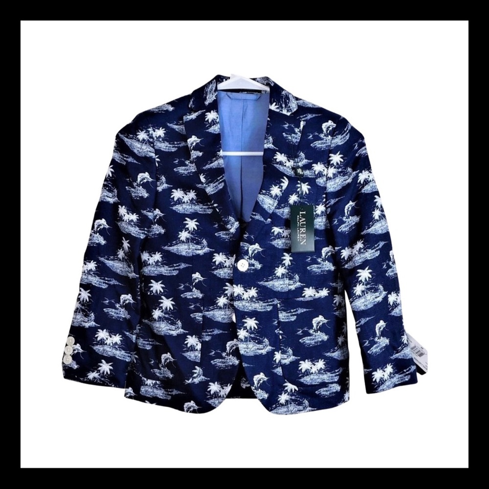 NWT Ralph Lauren Boys Dress Jacket Size 8 Regular
